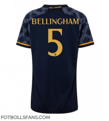 Real Madrid Jude Bellingham #5 Replika Bortatröja Damer 2023-24 Kortärmad